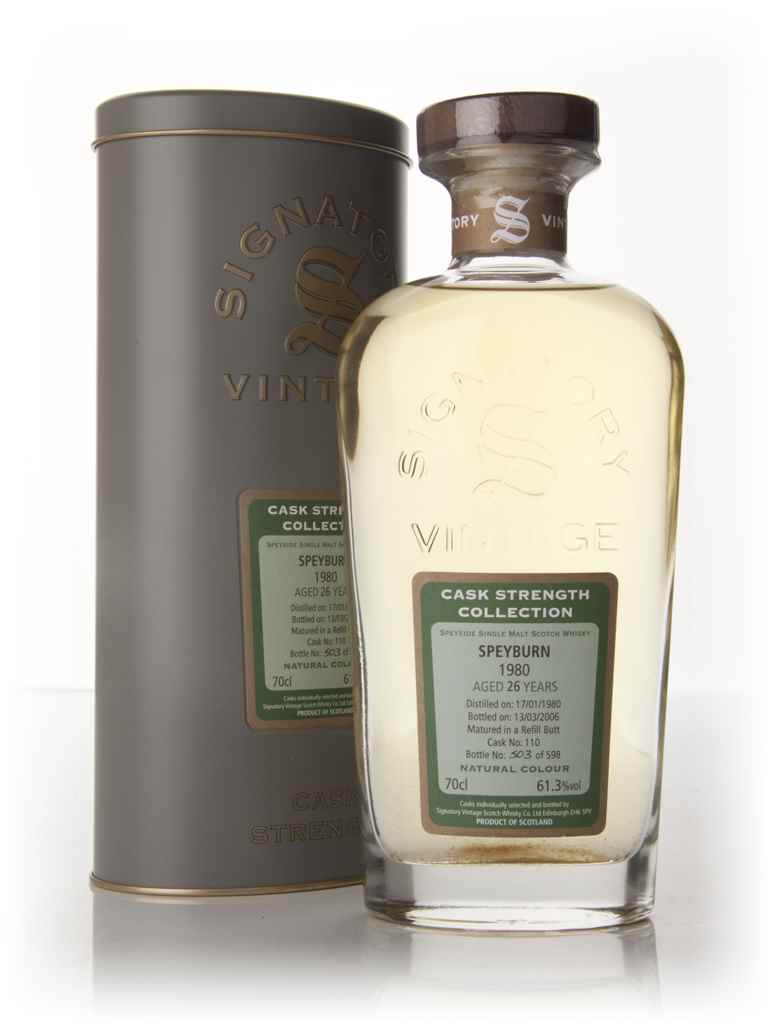 Speyburn 26 Year Old 1980 - Cask Strength Collection (Signatory) 70cl product image