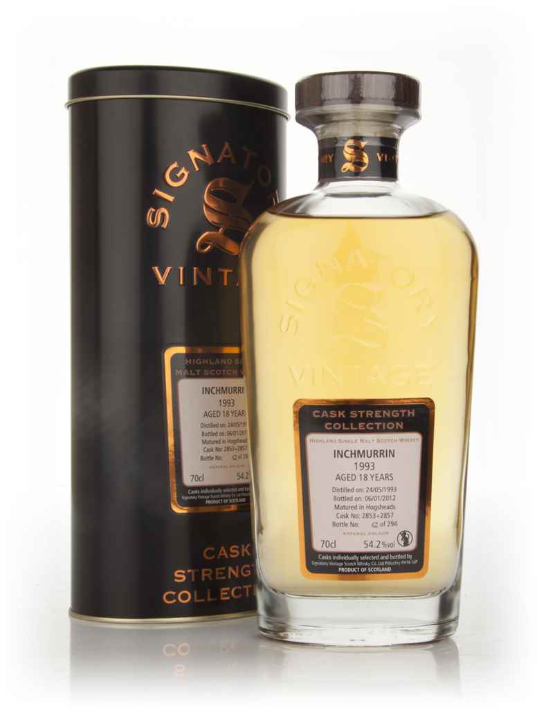 Inchmurrin 18 Year Old 1993 - Cask Strength Collection (Signatory) 70cl product image