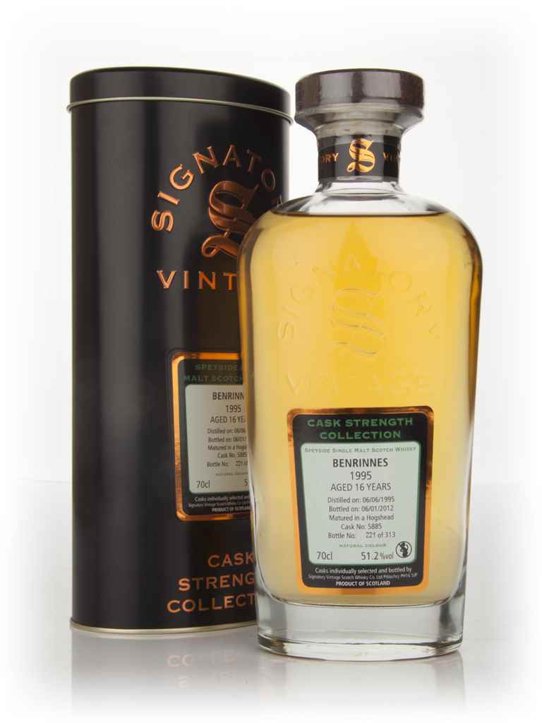 Benrinnes 16 Year Old 1995 - Cask Strength Collection (Signatory) 70cl product image