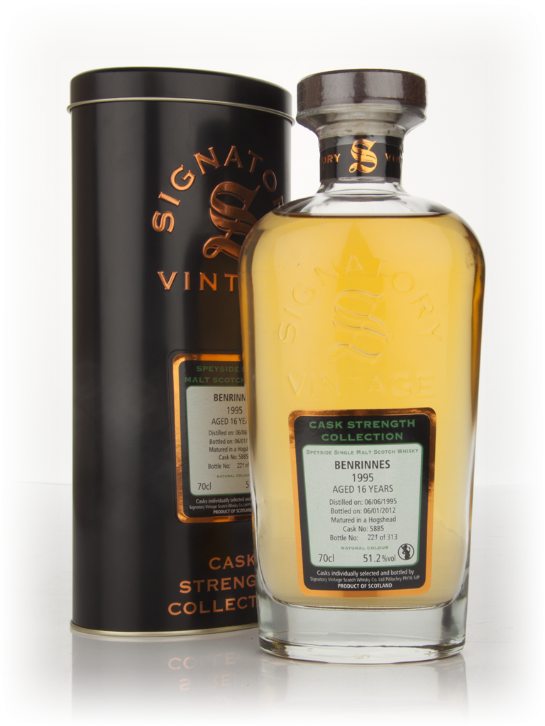 Benrinnes 16 Year Old 1995 - Cask Strength Collection (Signatory) 70cl product image