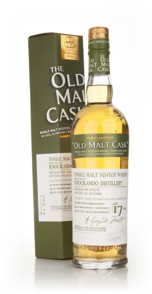 Knockando 17 Year Old 1994 - Old Malt Cask (Douglas Laing)  70cl product image