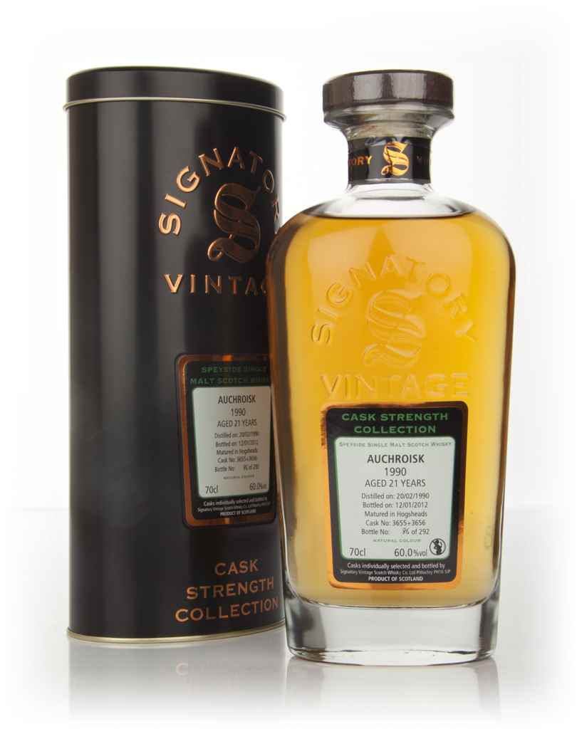 Auchroisk 21 Year Old 1990 - Cask Strength Collection (Signatory) 70cl product image