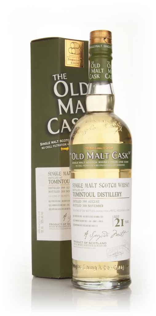 Tomintoul 21 Year Old 1989 Cask 6845 - Old Malt Cask (Douglas Laing)  70cl product image