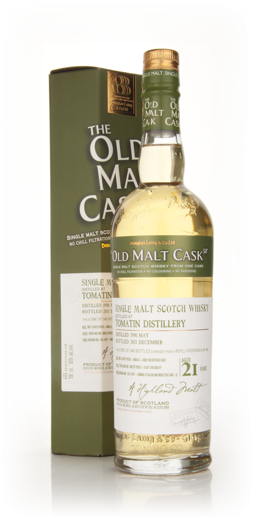  Tomatin 21 Year Old 1990 - Old Malt Cask (Douglas Laing)  70cl product image