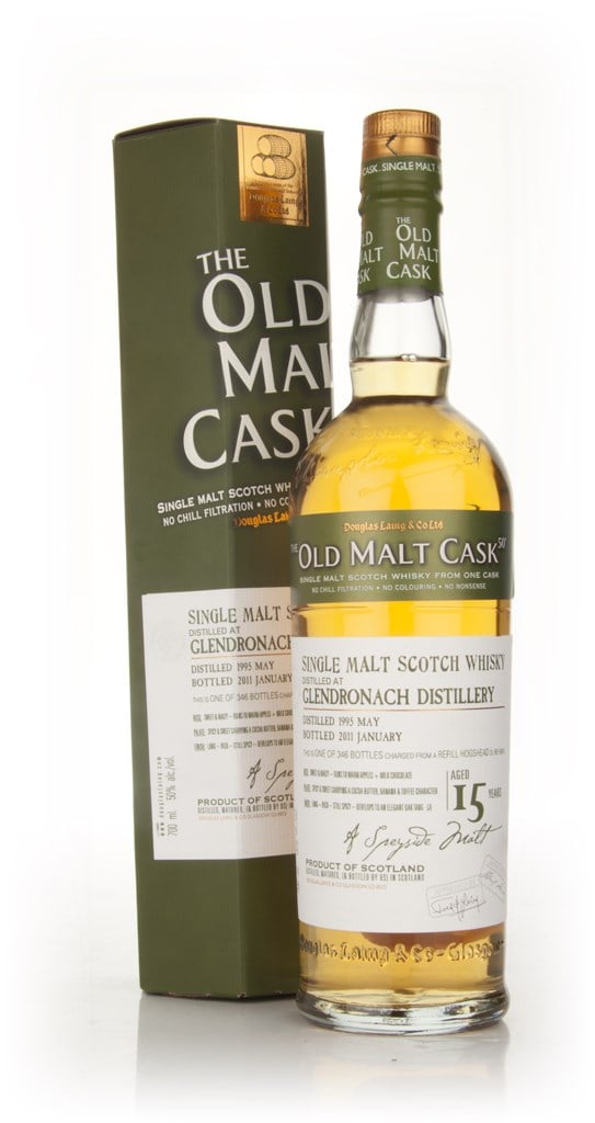 GlenDronach 15 Year Old 1995 - Old Malt Cask (Douglas Laing)  70cl product image