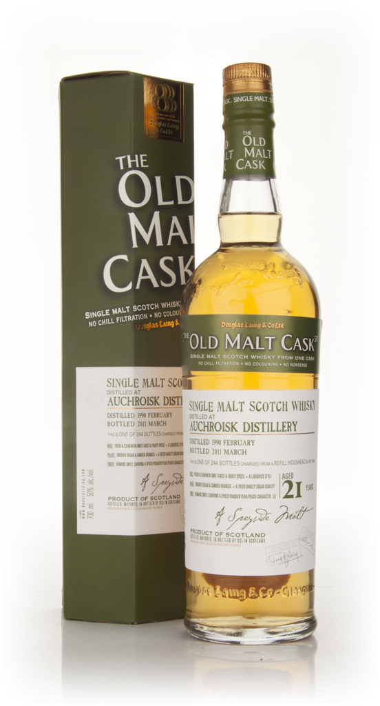 Auchroisk 21 Year Old 1990 - Old Malt Cask (Douglas Laing)  70cl product image