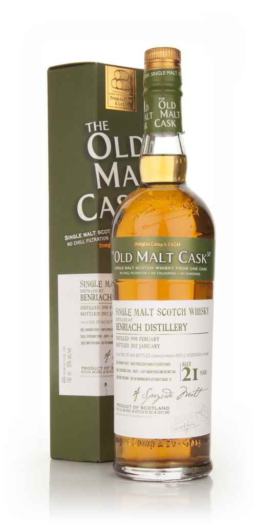 BenRiach 21 Year Old 1990 - Old Malt Cask (Douglas Laing)  70cl product image