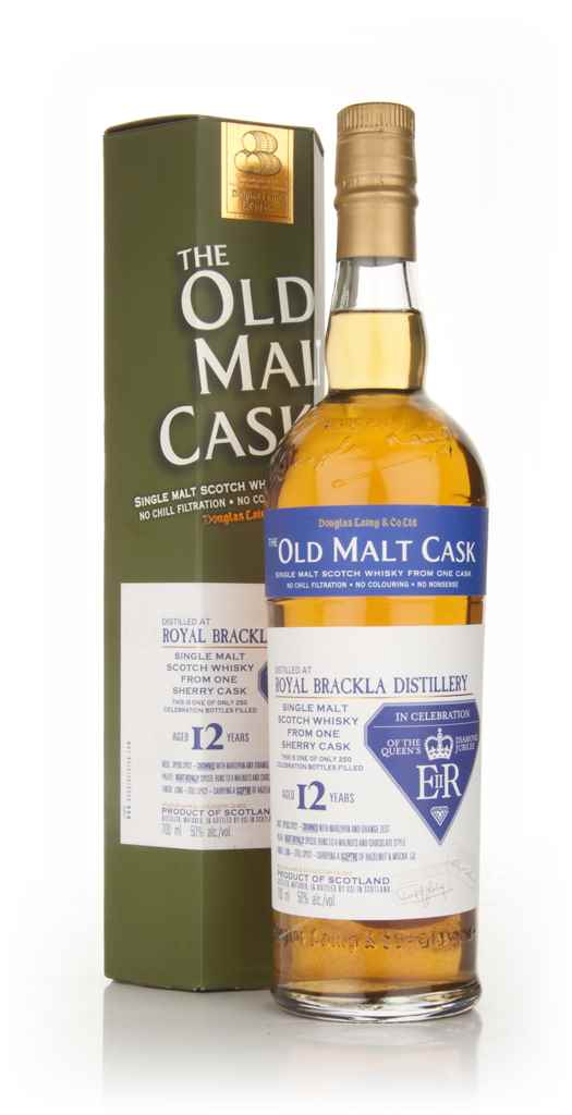  Royal Brackla - The Royal Jubilee Commemorative  12 Year Old 1999 - Old Malt Cask (Douglas Laing)  70cl product image