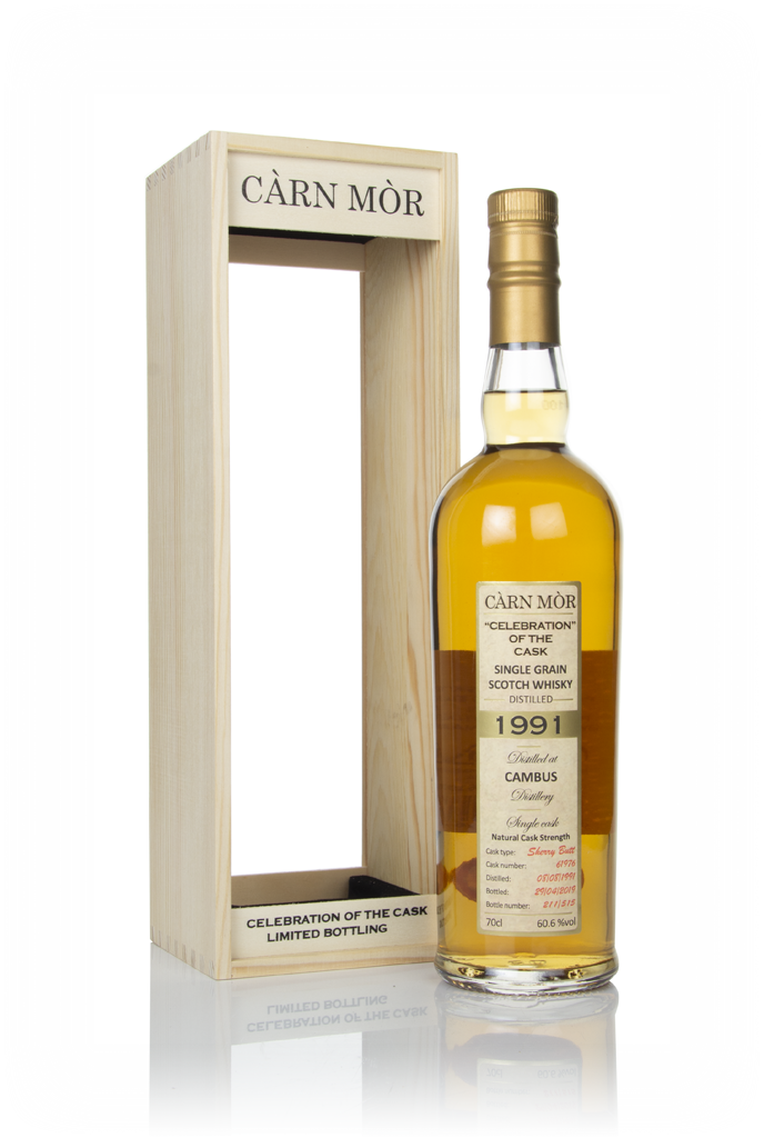 Cambus 27 Year Old 1991 (cask 61976) - Celebration Of The Cask (Càrn Mòr) 70cl product image