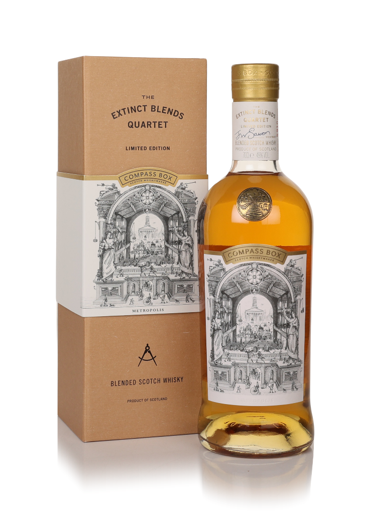 Compass Box Metropolis - The Extinct Blends Quartet 70cl product image