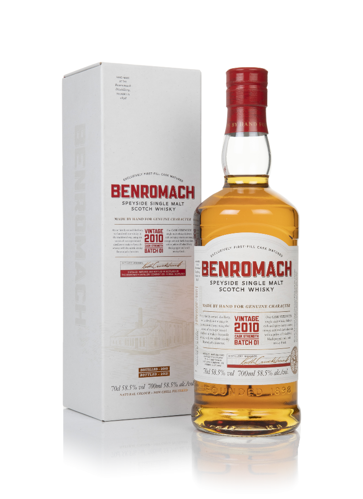 Benromach Cask Strength Vintage 2014 (bottled 2024) - Batch 03 2010 (bottled 2021) Batch 1 product image