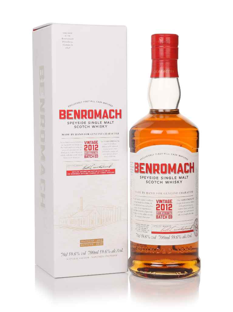 Benromach Cask Strength Vintage 2014 (bottled 2024) - Batch 03 2012 (bottled 2022) Batch 03 product image