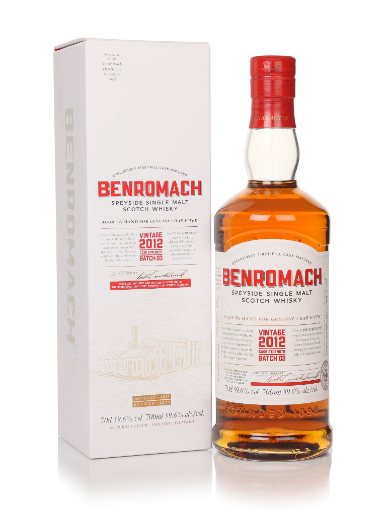 Benromach Cask Strength Vintage 2014 (bottled 2024) - Batch 03 2012 (bottled 2022) Batch 03 product image