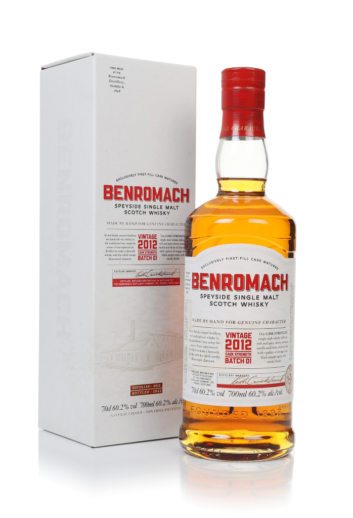 Benromach Cask Strength Vintage 2014 (bottled 2024) - Batch 03 2012 (bottled 2022) Batch 01 product image