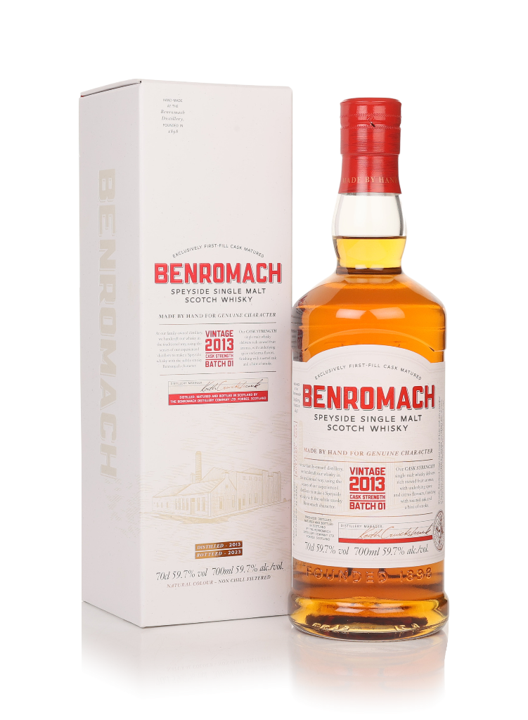 Benromach Cask Strength Vintage 2014 (bottled 2024) - Batch 03 2013 (bottled 2023) Batch 01 product image