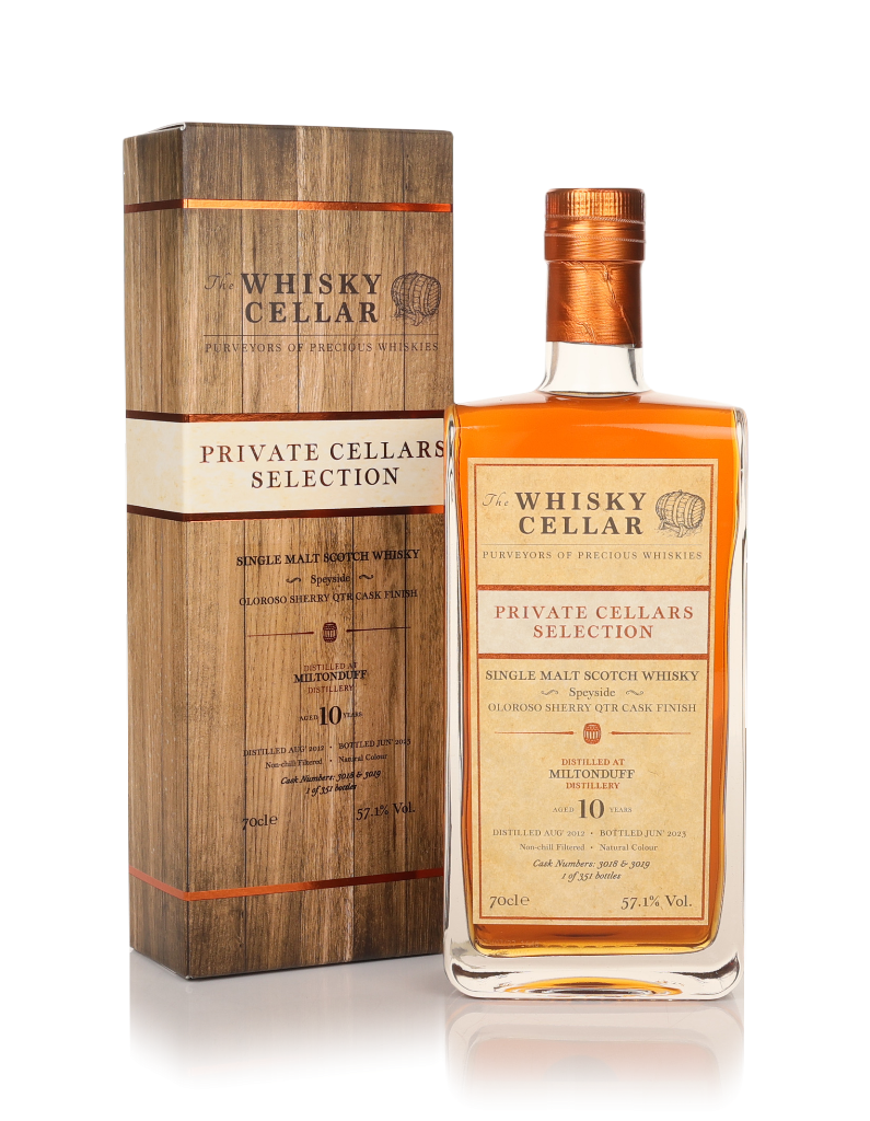 Miltonduff 10 Year Old 2012 (cask 3108 & 3109) - The Whisky Cellar 70cl product image