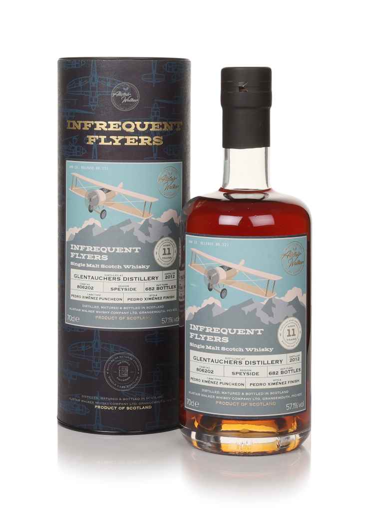 Glentauchers 11 Year Old 2012 (cask 806202) - Infrequent Flyers (Alistair Walker) 70cl product image
