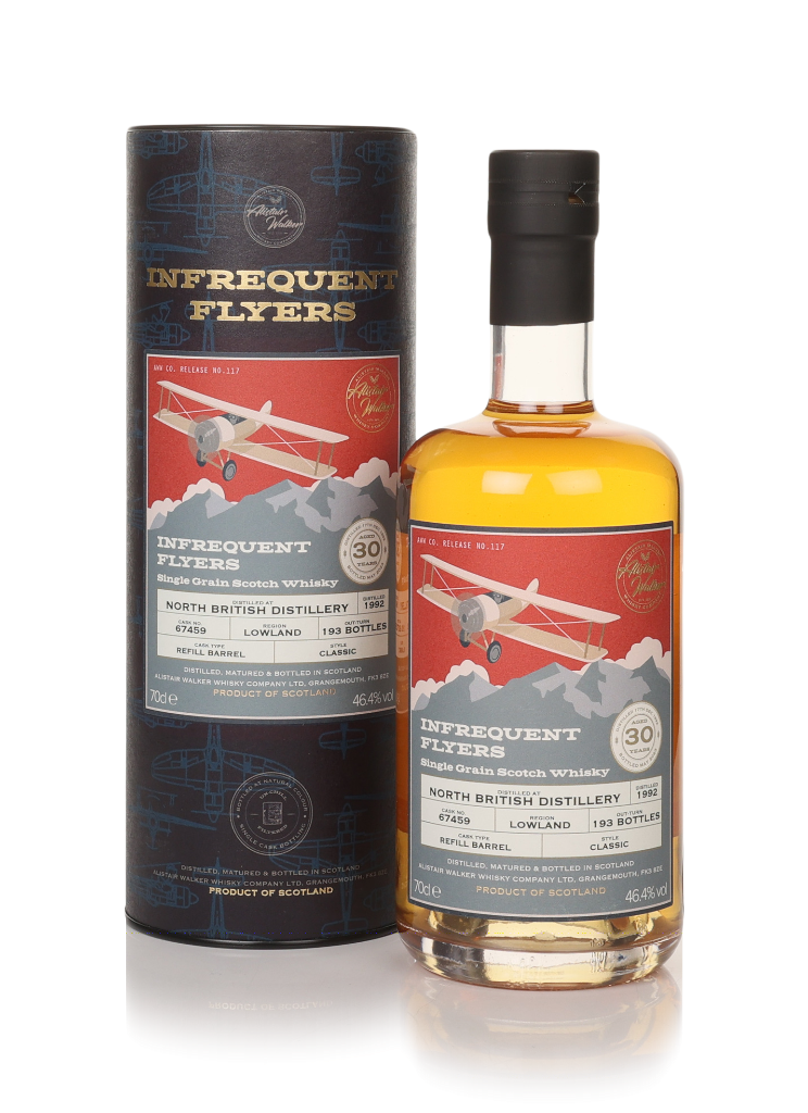 North British 30 Year Old 1992 (cask 67459) - Infrequent Flyers (Alistair Walker) 70cl product image