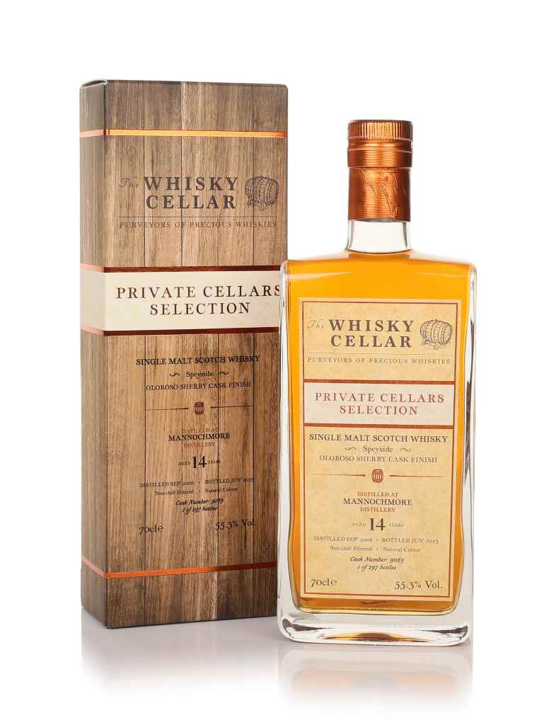 Mannochmore 14 Year Old 2008 (cask 9063) - The Whisky Cellar 70cl product image