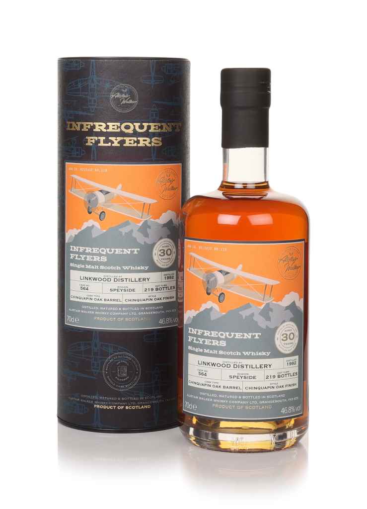 Linkwood 30 Year Old 1992 (cask 564) - Infrequent Flyers (Alistair Walker) 70cl product image