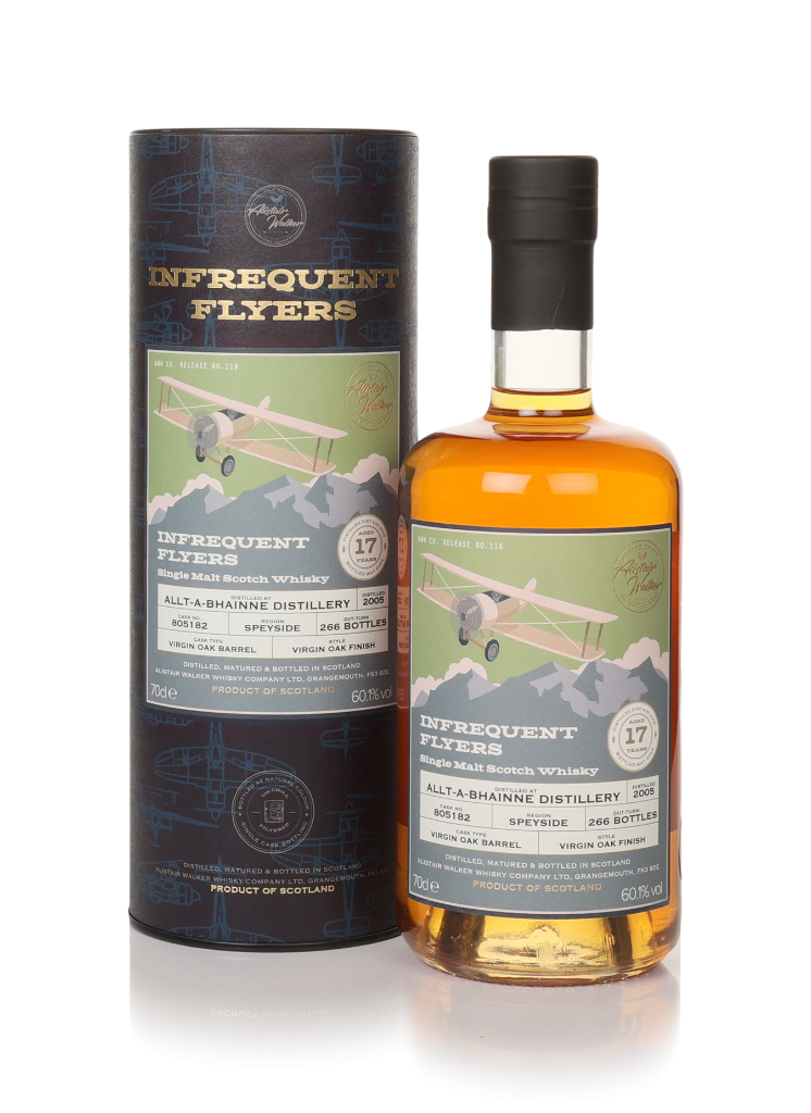 Allt-a-Bhainne 17 Year Old 2005 (cask 805182) - Infrequent Flyers (Alistair Walker) 70cl product image