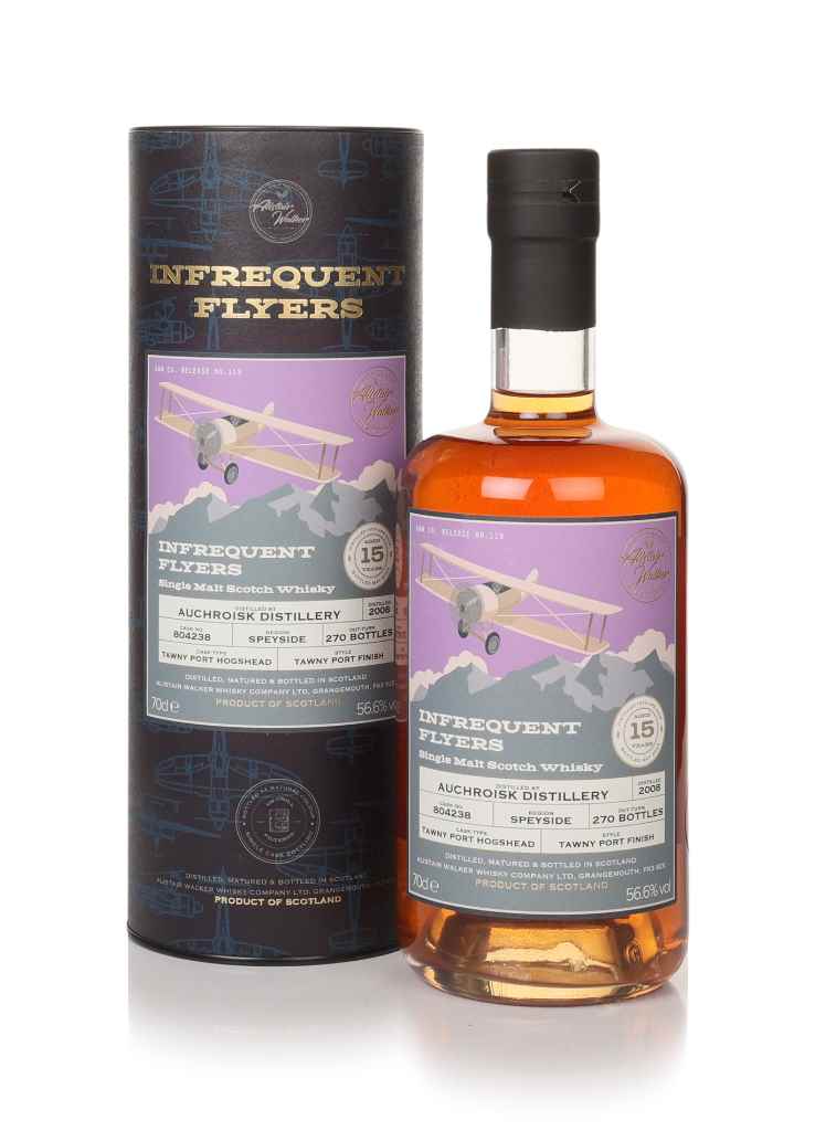 Auchroisk 15 Year Old 2008 (cask 804238) - Infrequent Flyers (Alistair Walker) 70cl product image