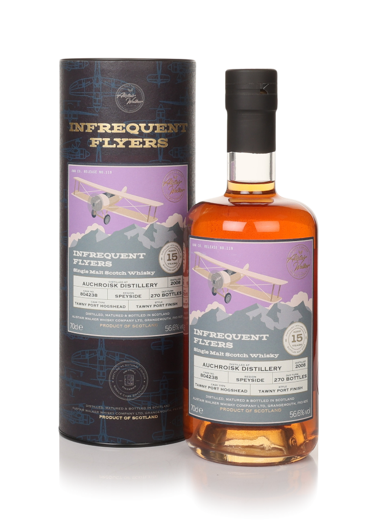 Auchroisk 15 Year Old 2008 (cask 804238) - Infrequent Flyers (Alistair Walker) 70cl product image