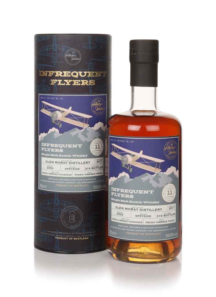 Glen Moray 11 Year Old 2011 (cask 2352) - Infrequent Flyers (Alistair Walker) 70cl product image