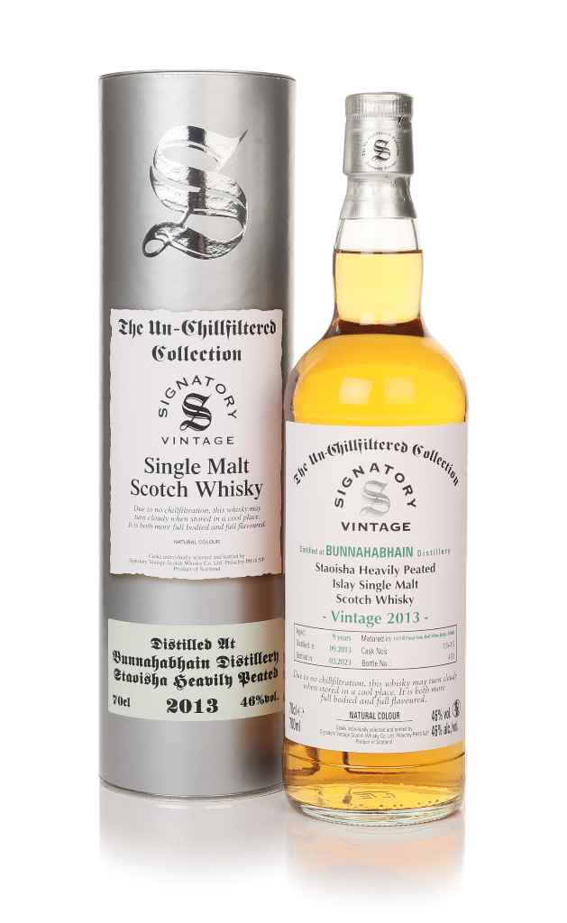Staoisha 9 Year Old 2013 (casks 13 & 15) - Un-Chilfiltered Collection (Signatory) 70cl product image