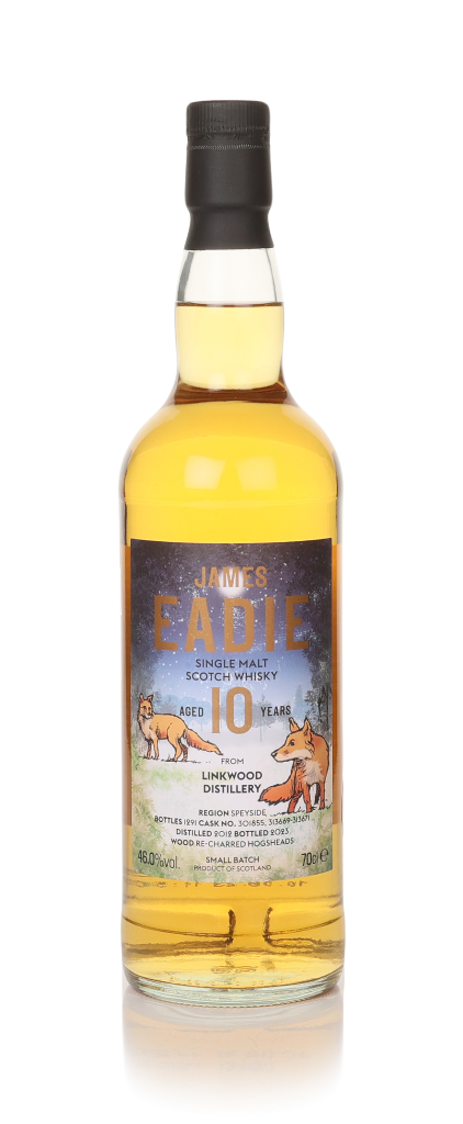 Linkwood 10 Year Old 2012 (cask 301855, 313669 - 313671) - Small Batch (James Eadie) 70cl product image