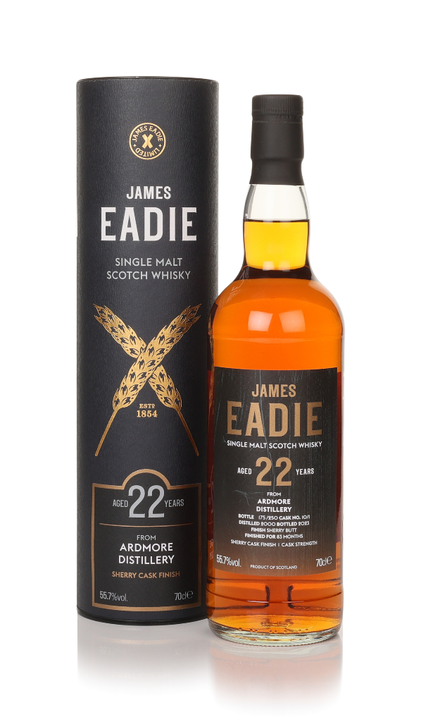 Ardmore 22 Year Old 2000 (cask 10/1) - James Eadie 70cl product image