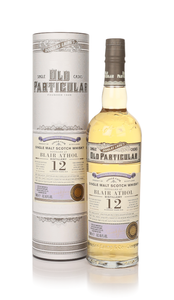 Blair Athol 12 Year Old 2011 (cask 17762) - Old Particular (Douglas Laing) 70cl product image