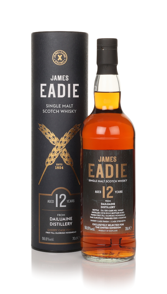Dailuiane 12 Year Old 2010 (cask 369627) - James Eadie 70cl product image