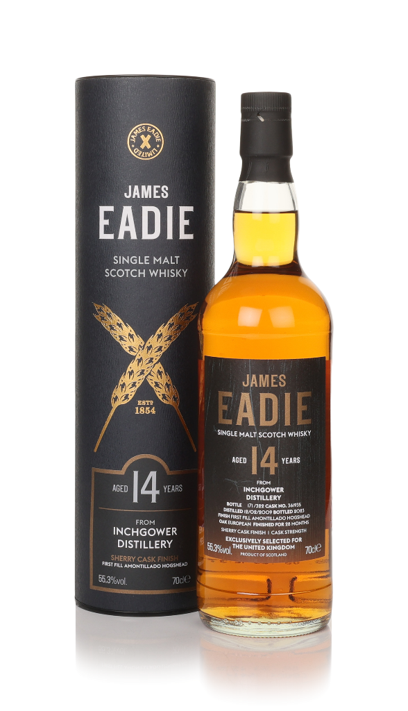 Inchgower 14 Year Old  2009 (cask 361935) - James Eadie 70cl product image