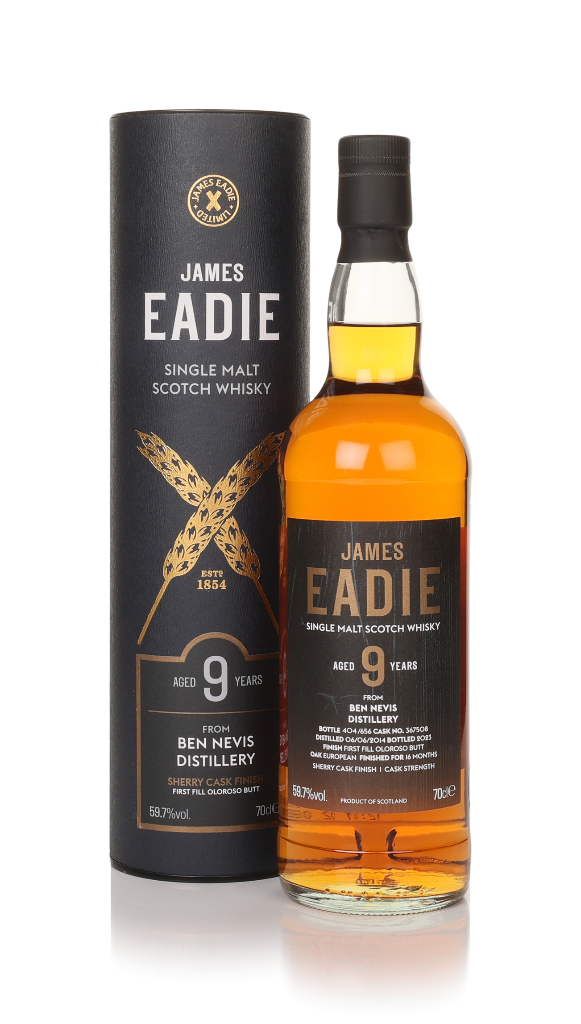 Ben Nevis 9 Year Old 2014 (cask 367508)  - James Eadie 70cl product image