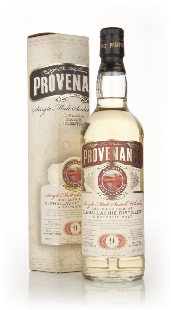 Glenallachie 9 Year Old 2000 - Provenance (Douglas Laing) 70cl product image
