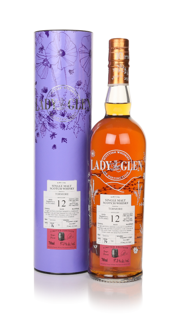 Tormore 12 Year Old 2011 (cask 1) - Lady of the Glen (Hannah Whisky Merchants) 70cl product image