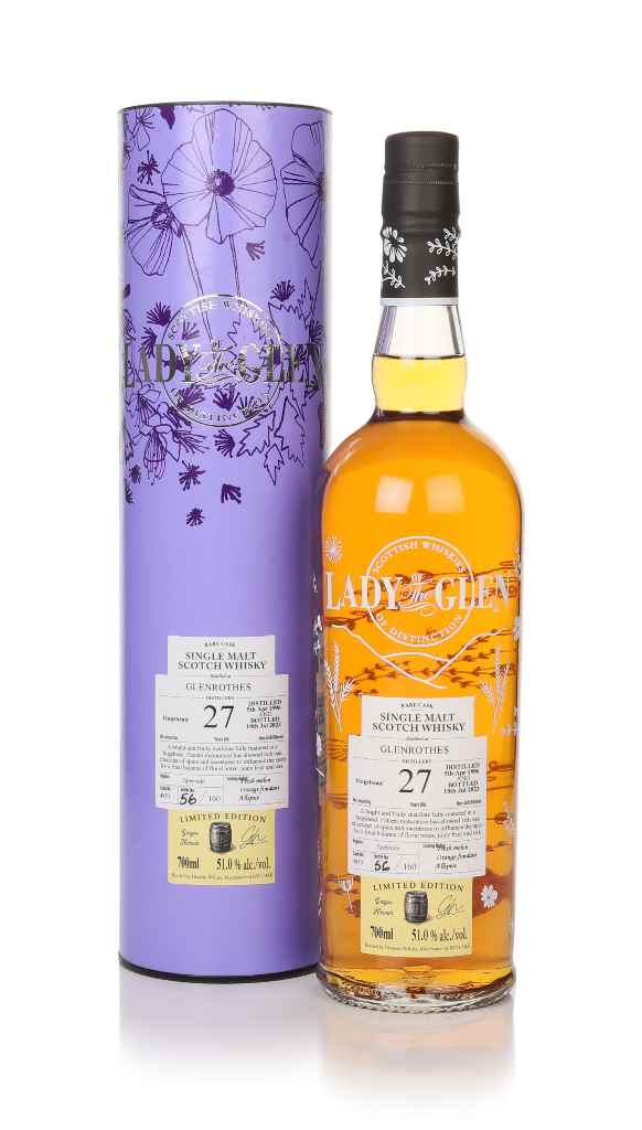 Glenrothes 27 Year Old 1996 (cask 4853) - Lady of the Glen (Hannah Whisky Merchants) 70cl product image