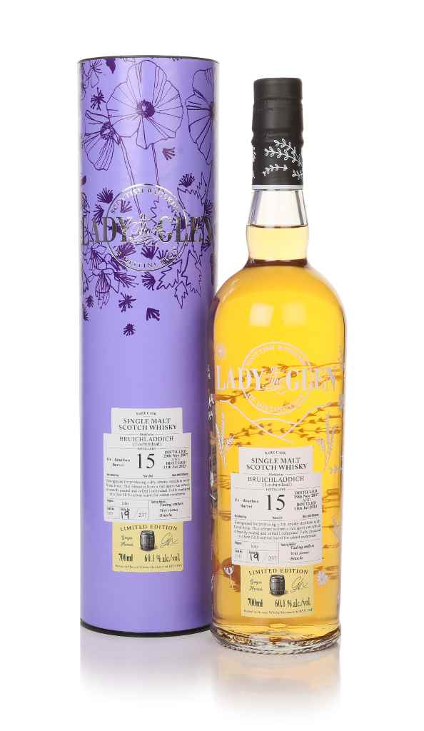 Bruichladdich (Lochindaal) 15 Year Old 2007 (cask 3371) - Lady of the Glen (Hannah Whisky Merchants) 70cl product image