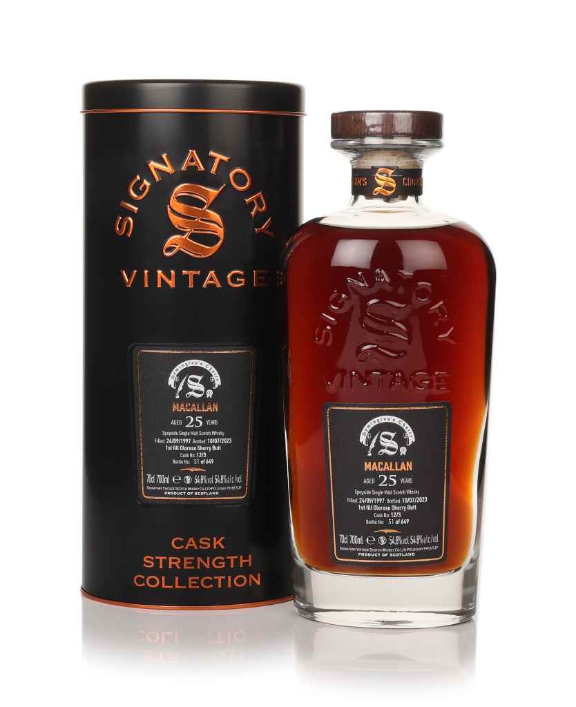 Macallan 25 Year Old 1997 (cask 12/3) - Cask Strength Collection (Signatory) 70cl product image