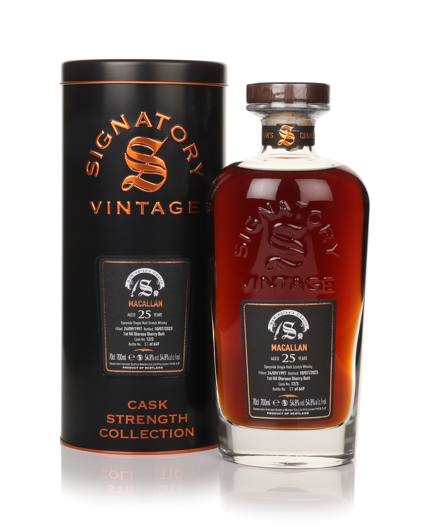 Macallan 25 Year Old 1997 (cask 12/3) - Cask Strength Collection (Signatory) 70cl product image