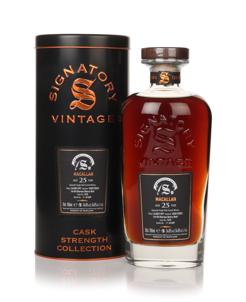 Macallan 25 Year Old 1997 (cask 12/3) - Cask Strength Collection (Signatory) 70cl product image