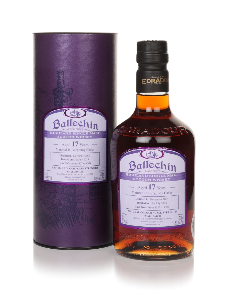 Edradour Ballechin 17 Year Old 2005 (cask #327 to #334) Burgundy Cask 70cl product image