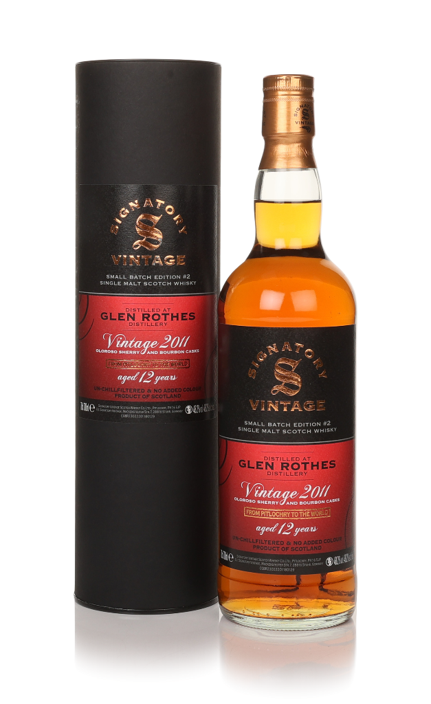Glenrothes 12 Year Old 2011 - Small Batch Edition #2 (Signatory) 70cl product image