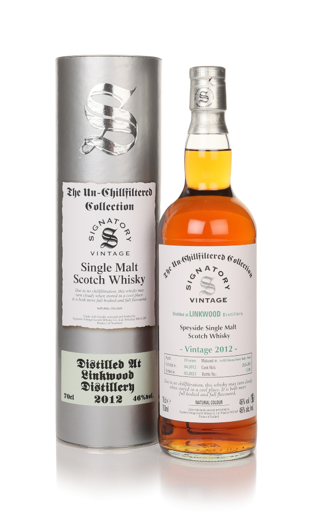 Linkwood 10 Year Old 2012 (casks 202 & 205) - Un-Chilfiltered Collection (Signatory) 70cl product image