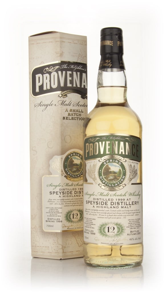 Speyside 12 Year Old 1999 - Provenance (Douglas Laing) 70cl product image