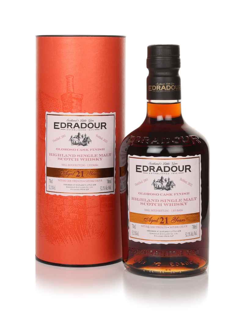 Edradour 21 Year Old 2001 Oloroso Sherry Finish 70cl product image