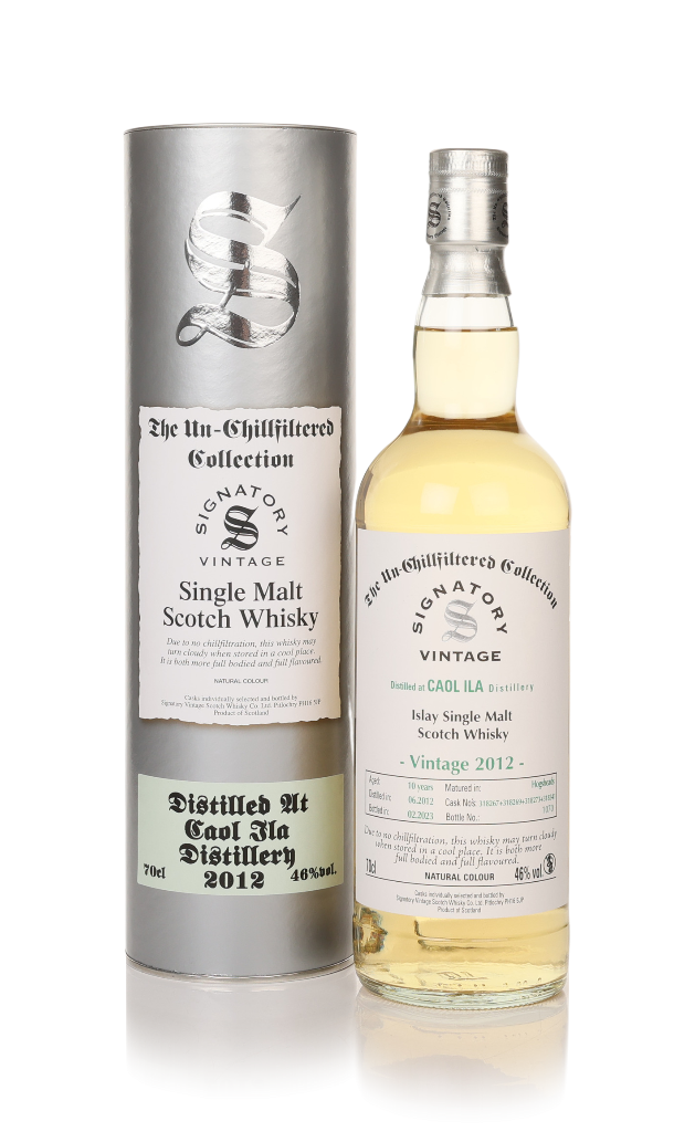 Caol Ila 10 Year Old 2012 (casks 318267, 318269, 318273 & 318341) - Un-Chilfiltered Collection (Signatory) 70cl product image