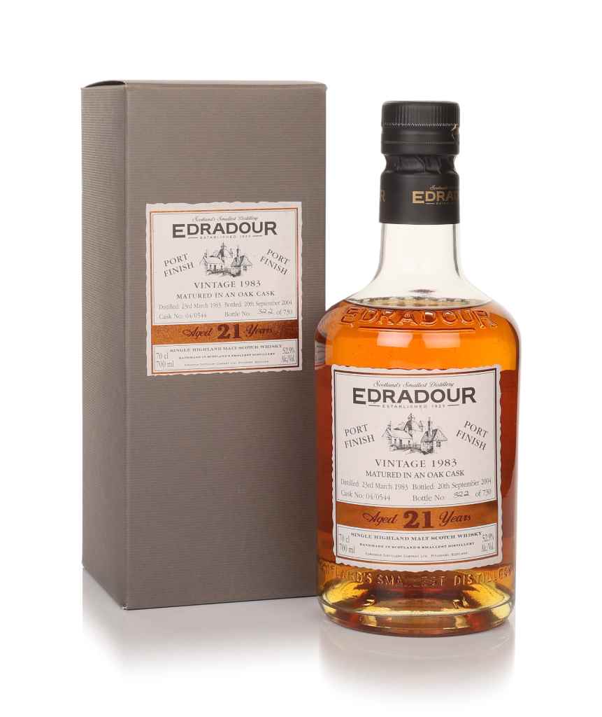 Edradour 21 Year Old 1983 (Cask 04/0544) Port Finish 70cl product image