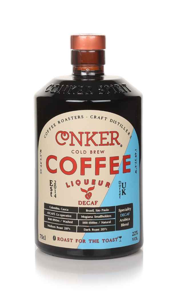 Conker Spirit Decaf Cold Brew Coffee Liqueur (22%) 70cl product image